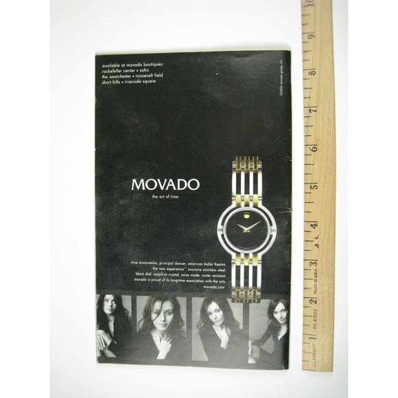 Anna in Tropics Playbill 2003 Royale Theatre Ticket Jimmy Smits Priscilla Lopez - Picture 12 of 12